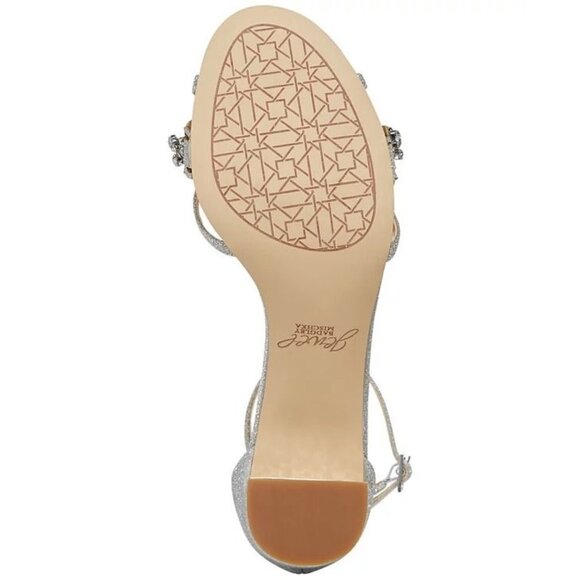 Jewel Badgley Mischka Women's Giona Block Heel Evening Sandals - Picture 5 of 5